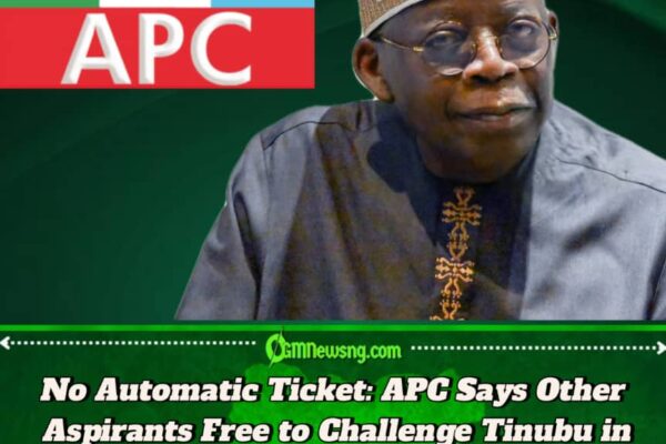 2027 Ticket: APC Welcomes Aspirants to Contest Against Tinubu