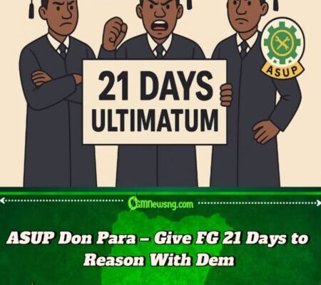 ASUP Don Give FG 21 Days Ultimatum – Polytechnic Lecturers Threaten Strike If Demands No Met