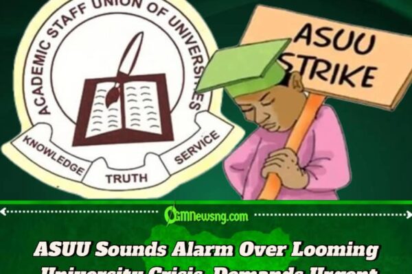 ASUU Warns of Looming Crisis, Urges Government to Address Lingering University Challenges