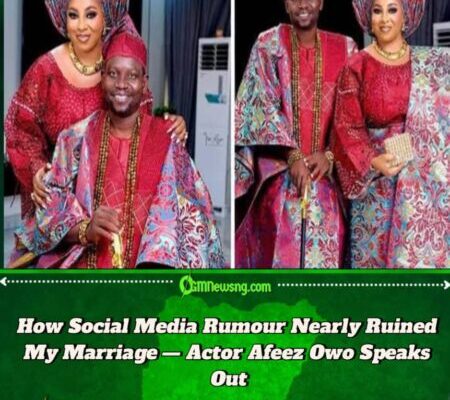 Afeez Owo Reveals How Social Media Rumours Almost Destroyed His Marriage with Mide Martins