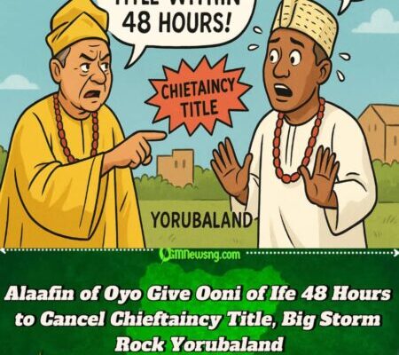 Storm Rock Yorubaland as Alaafin of Oyo Give Ooni 48 Hours to Cancel Chieftaincy Title Wey Cause Big Wahala