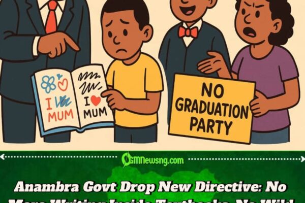 Anambra Government Don Drop New Directive: No More Scribble for Textbook, Nursery Party Don Collect Red Card