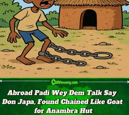 Wahala in Anambra: “Obodo Oyibo Traveller” Chigbo Found Chained Inside Hut for 5 Years