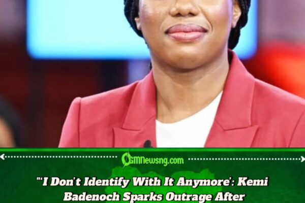 KEMI BADENOCH: I NO LONGER IDENTIFY AS NIGERIAN