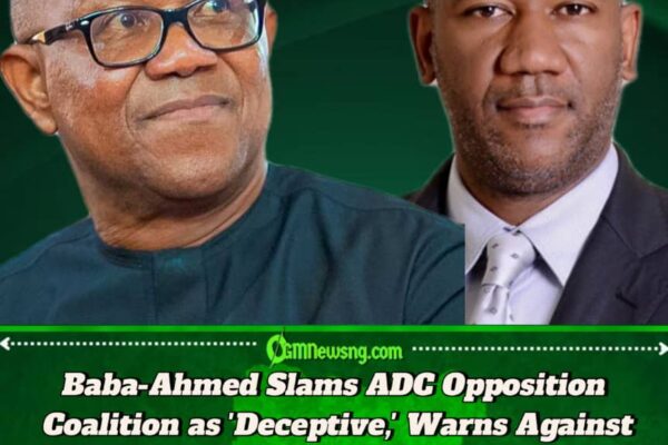 Baba-Ahmed Dismisses ADC Coalition as 'Deceptive', Pledges Loyalty to Obi for 2027