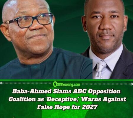 Baba-Ahmed Dismisses ADC Coalition as 'Deceptive', Pledges Loyalty to Obi for 2027