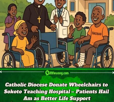 Catholic Diocese Donate Wheelchairs to Sokoto Teaching Hospital – Patients Hail Am as Better Life Support