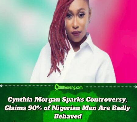 Cynthia Morgan Sparks Reactions, Says Most Nigerian Men Misbehave