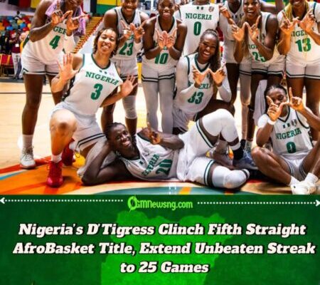 Nigeria D’Tigress Conquer Mali to Win Historic Fifth Straight AfroBasket Title