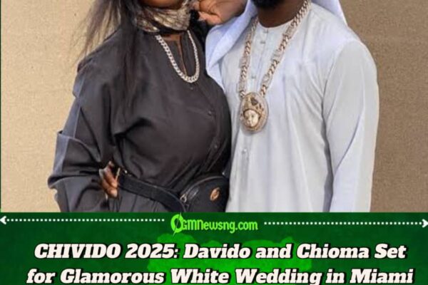 CHIVIDO 2025: Davido and Chioma’s White Wedding in Miami This August—Inside the Countdown,