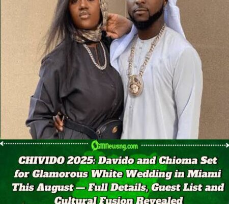 CHIVIDO 2025: Davido and Chioma’s White Wedding in Miami This August—Inside the Countdown,