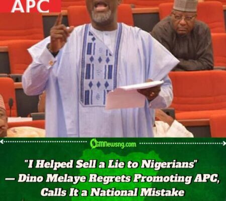 Senator Dino Melaye Explodes: "Once I Was Blind, Now I Can See" — Blames APC for Nigeria's Collapse