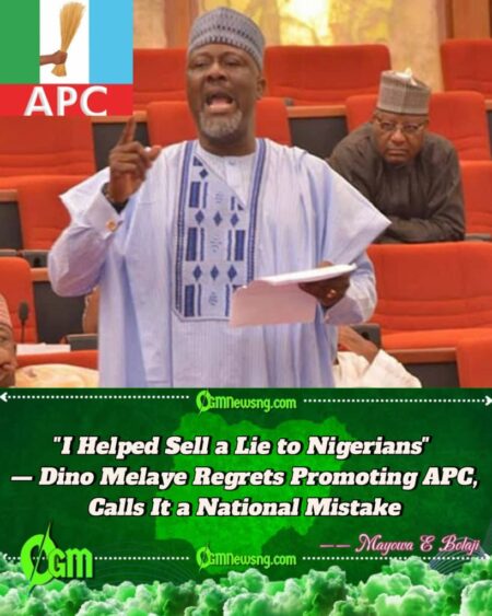 Senator Dino Melaye Explodes: "Once I Was Blind, Now I Can See" — Blames APC for Nigeria's Collapse