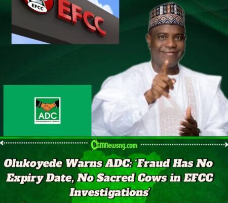 EFCC Slams ADC for ‘Self-Serving’ Claims, Vows to Probe Corruption Without Political Bias