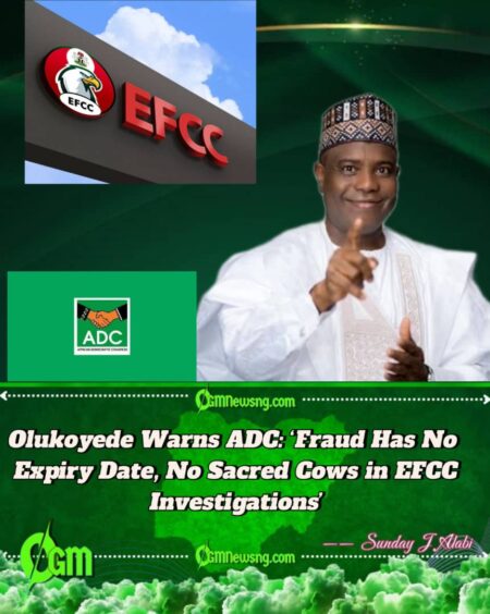 EFCC Slams ADC for ‘Self-Serving’ Claims, Vows to Probe Corruption Without Political Bias