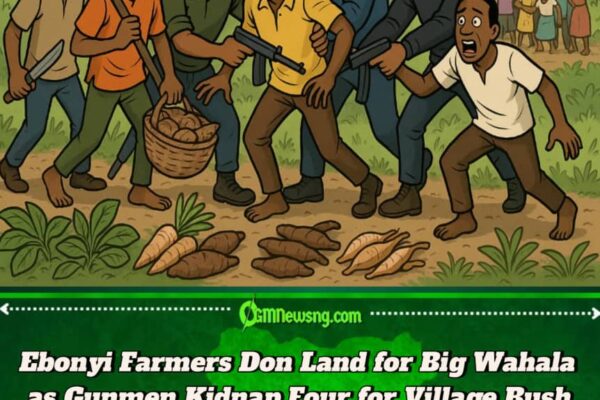 Ebonyi Farmers Don Enter Wahala as Gunmen Kidnap Four for Community