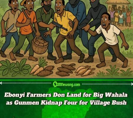 Ebonyi Farmers Don Enter Wahala as Gunmen Kidnap Four for Community