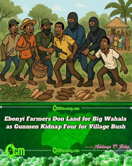 Ebonyi Farmers Don Enter Wahala as Gunmen Kidnap Four for Community