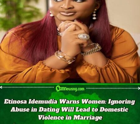 Actress Etinosa Idemudia Warns Women: “If He Hits You While Dating, Expect Bigger Beatings in Marriage”