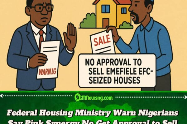 Federal Housing Ministry Warn Nigerians Say Dem No Approve Pink Synergy or Any Company to Sell Emefiele EFCC-Seized Houses