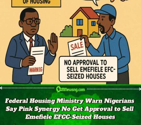 Federal Housing Ministry Warn Nigerians Say Dem No Approve Pink Synergy or Any Company to Sell Emefiele EFCC-Seized Houses