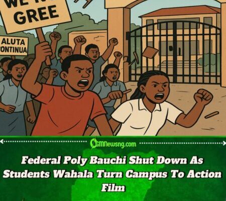 Federal Poly Bauchi Wahala Burst As Students Turn Campus To Action Film Set