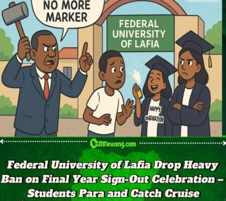 Federal University of Lafia Ban Sign-Out Celebration for Final Year Students