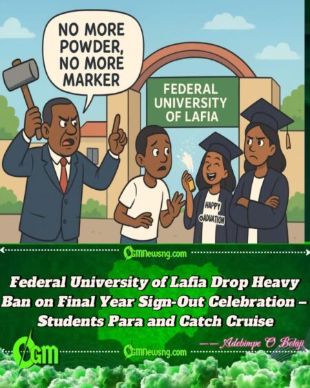 Federal University of Lafia Ban Sign-Out Celebration for Final Year Students