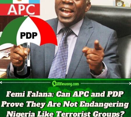 Femi Falana (SAN): Can APC and PDP Prove They Are Not Endangering Nigeria Like Terrorist Groups?
