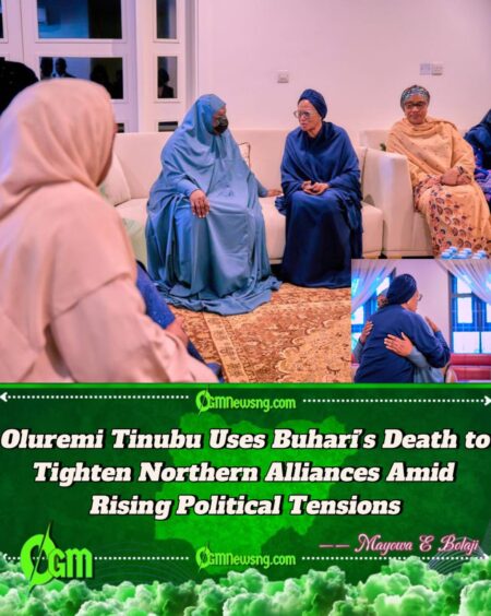 First Lady Oluremi Tinubu Turns Buhari Condolence Visit Into Subtle Political Power Show in Kaduna