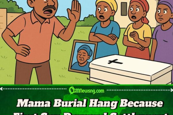 First Son Block Mama Burial Because E Want Settlement– Family Compound Turn Battle Ground