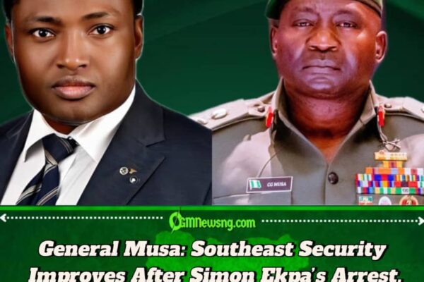 General Musa: Southeast Experiences Relative Peace After Simon Ekpa's Arrest, Military Launches