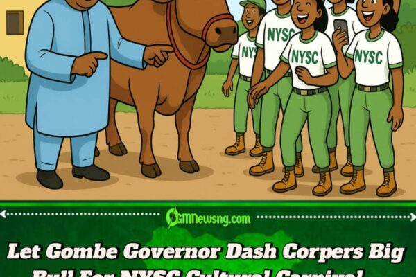 Gombe Governor Dash Corpers Big Bull For Cultural Carnival – Enjoyment Don Land