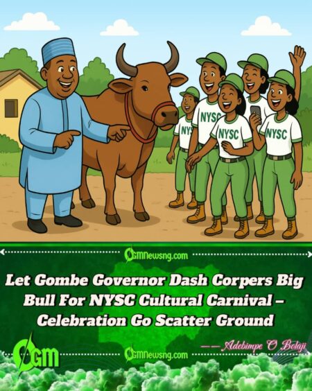 Gombe Governor Dash Corpers Big Bull For Cultural Carnival – Enjoyment Don Land