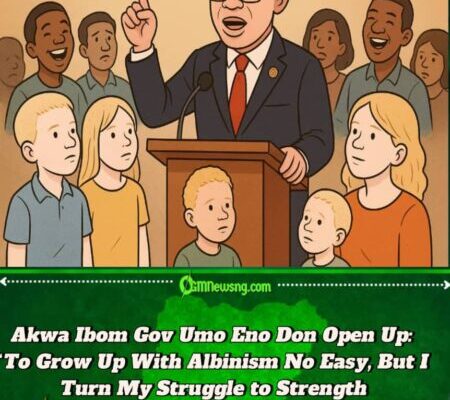 Akwa Ibom Gov Umo Eno Don Open Up: “To Grow Up With Albinism No Easy, But I Turn My Pain to Power