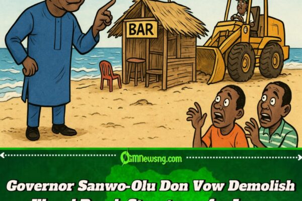 Governor Sanwo-Olu Don Vow Clampdown on Illegal Beach Structures for Lagos