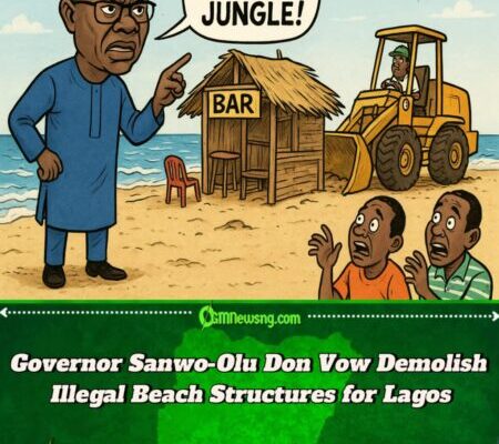 Governor Sanwo-Olu Don Vow Clampdown on Illegal Beach Structures for Lagos