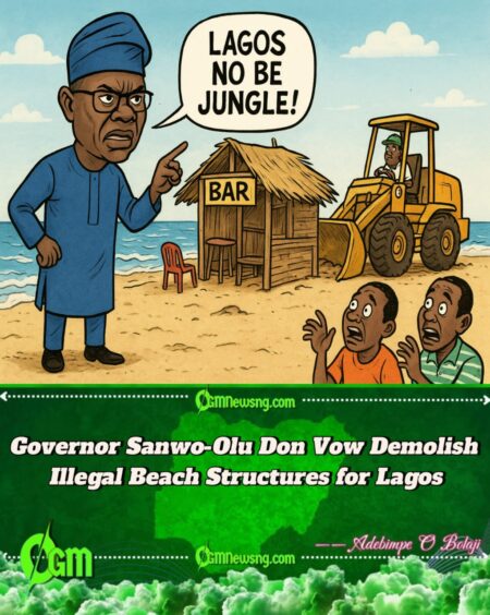 Governor Sanwo-Olu Don Vow Clampdown on Illegal Beach Structures for Lagos