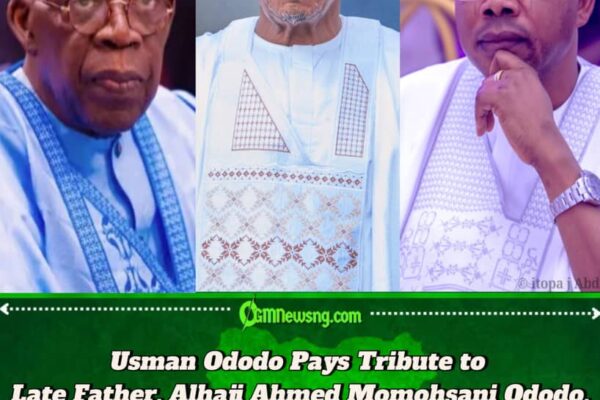 Kogi State Governor Usman Ododo Mourns Father, Receives Condolence Message from President Bola Tinubu