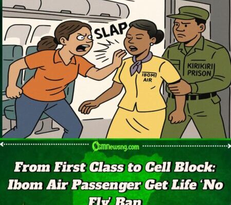 Ibom Air Palava: Woman We Beat Air Hostess Don Land for KirikiriFrom Plane Seat to Prison Seat