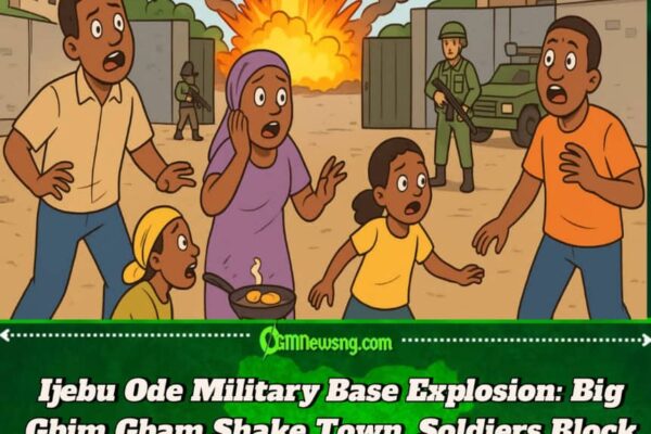 Ijebu Ode Military Base Explosion Scatter Town, Residents Dey Panic as Soldiers Tighten Security