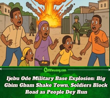 Ijebu Ode Military Base Explosion Scatter Town, Residents Dey Panic as Soldiers Tighten Security