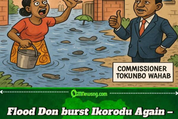 Flood Don Swallow Ikorodu Again – Commissioner Tokunbo Wahab Reacts as Residents Shout ‘Help!’