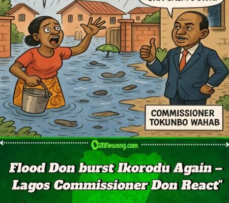 Flood Don Swallow Ikorodu Again – Commissioner Tokunbo Wahab Reacts as Residents Shout ‘Help!’