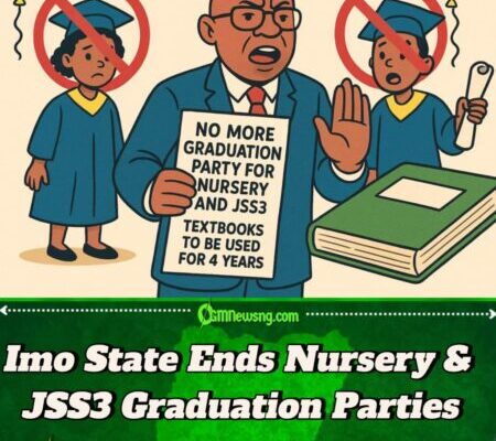 Imo State Government Don Ban Nursery & JSS3 Graduation Party – Parents Go Save Money