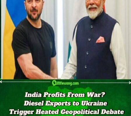 India Disrupts Europe’s Energy Role by Becoming Ukraine’s Biggest Diesel Supplier
