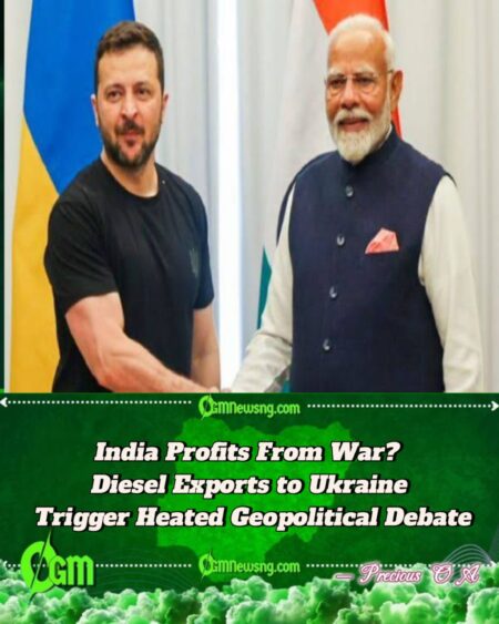 India Disrupts Europe’s Energy Role by Becoming Ukraine’s Biggest Diesel Supplier