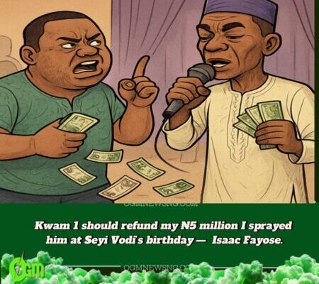 “Isaac Fayose Para: Kwam 1 Must Refund My ₦5 Million Spray for Seyi Vodi Birthday!”