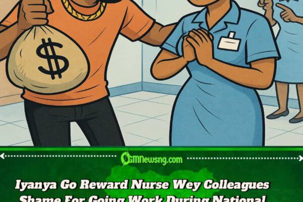 Iyanya Wan Spoil Nurse With Better Reward After Her Colleagues Wey Shame Am For Ignoring Strike