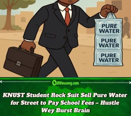 KNUST Student Dey Sell Pure Water in Suit to Pay School Fees – Ghana Pikin Turn Street CEO